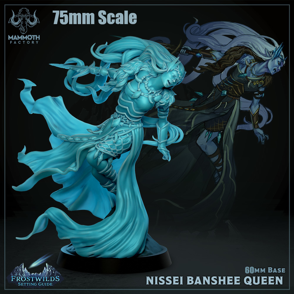 Nissei Banshee Queen, 75mm display model